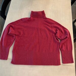 J. Crew New with Tags Red Turtleneck Sweater - Women